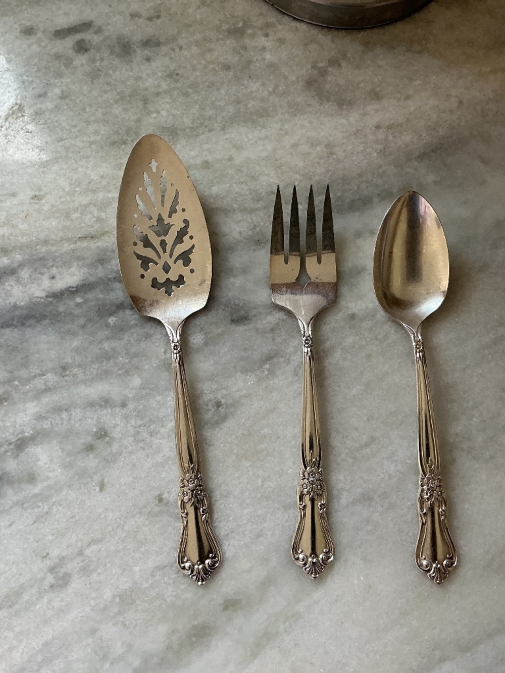 Vintage Wm A Rogers  serving pieces set